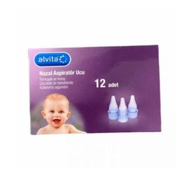 Alvita 12 Adet Nazal Aspiratör Ucu