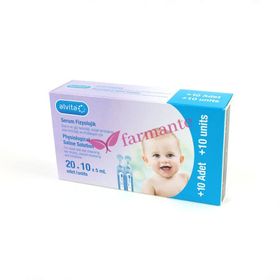 Alvita 20+10 Adet 5 ml Serum Fizyolojik
