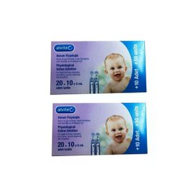 Alvita 30 Flakon 5 ml 2 Adet Serum Fizyolojik