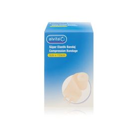 Alvita 8 cm x 150 cm Süper Elastik Bandaj