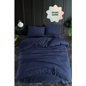 Always Pamuklu Ranforce Çarşafı Lastikli Çift Taraflı Çift Kişilik Nevresim Takım