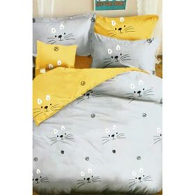 Always Ranforce Çift Kişilik Sarı 200x220 cm Nevresim Takımı