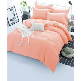Always Ranforce Çift Kişilik Turuncu 200x220 cm Nevresim Takımı