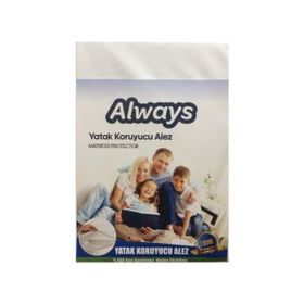 Always Yatak Koruyucu Tek Kişilik 90 cm x 190 cm Alez