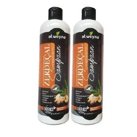 Alweyna Zerdeçal Çam Kozalak Özlü 2x400 ml Bitkisel Şampuan