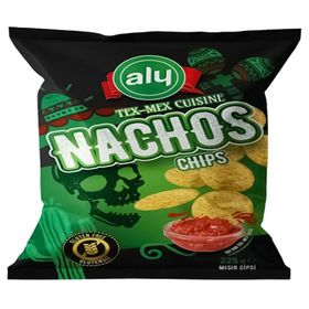 Aly 225 gr Nachos Glutensiz Mısır Cipsi