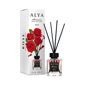 Alya 100 ml Nature's Scents Rose Bambu Çubuklu Oda Kokusu
