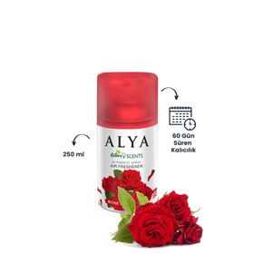 Alya 250 ml Nature's Scents Rose- Gül Oda Kokusu Yedek Makine Spreyi