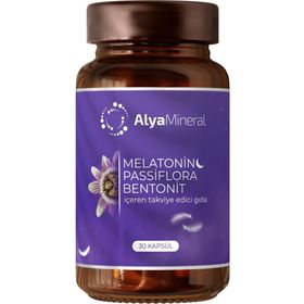 Alya Mineral Melatonin Passiflora Bentonit 30 Kapsül