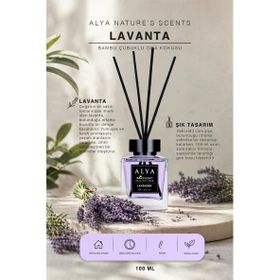 Alya Nature's 100 ml Scents Lavander Bambu Çubuklu Oda Kokusu