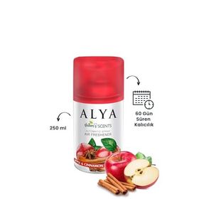 Alya Nature's 250 ml Scents Apple Cinnamon Oda Kokusu Yedek Makine Spreyi