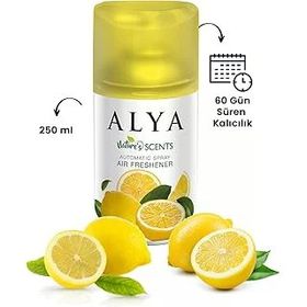 Alya Nature's 250 ml Scents Limon Oda Kokusu Yedek Makine Spreyi