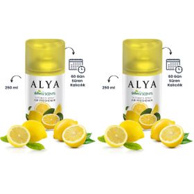 Alya Nature's 250 ml Scents Limon Oda Kokusu Yedek Makine Spreyi