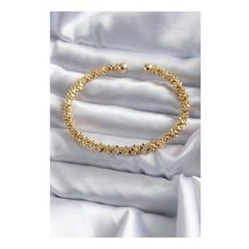 AlyaStore 316L Çelik Gold Renk 2'li Zincir Model Su Yolu Model Zirkon Taşlı Kadın Bileklik