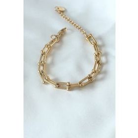 AlyaStore 316L Çelik Gold Renk Tiffany Model Kadın Bileklik