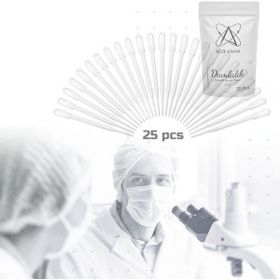 Alze Kimya 25 Adet Şeffaf Sıvı Dozlama Için Hassas Damlalık Pastör Pipeti