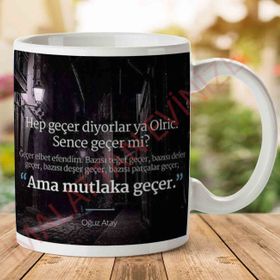 Ama Mutlaka Geçer Baskılı Kupa
