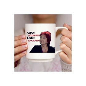 Aman Ağızımızın Tadı Kaçmasın Baskılı Kupa