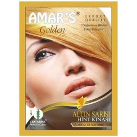 Amars Hint Kınası Sarı Saç Boyası