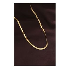 Amazeus 316L Çelik Altın Renk 60 cm İtalyan Zincir Kolye