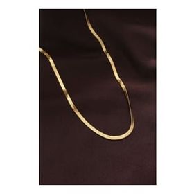 Amazeus 316L Çelik Altın Renk 60 cm İtalyan Zincir Kolye