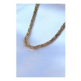 Amazeus 316L Çelik Gold Renk Kral Zincir Model Erkek Kolye