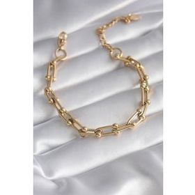 Amazeus 316L Çelik Gold Renk Tiffany Model Kadın Bileklik