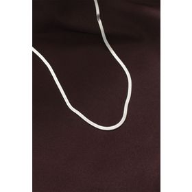 Amazeus 316L Çelik Renk 60 cm İtalyan Zincir Gümüş Kolye