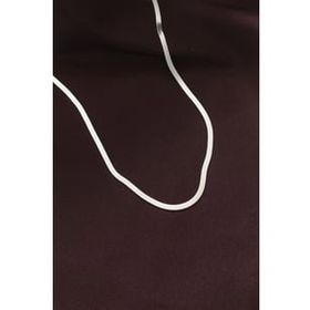 Amazeus 316L Çelik Renk 60 cm İtalyan Zincir Gümüş Kolye