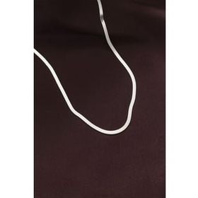 Amazeus 316L Çelik Renk 60 cm İtalyan Zincir Gümüş Kolye