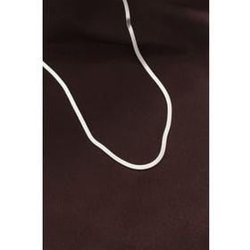 Amazeus 316L Çelik Renk 60 cm İtalyan Zincir Gümüş Kolye