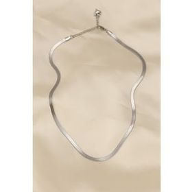 Amazeus 316L Çelik Silver Renk 45 cm İtalyan Zincir Model Kadın Kolye