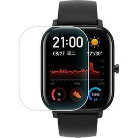 Amazfit 4 Adet A1909 Ön Darbe Emici Ekran Koruyucu Nano Cam