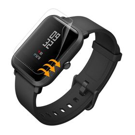 Amazfit 4 Adet Bip U Ön Darbe Emici Ekran Koruyucu Nano Cam