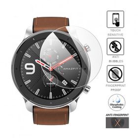 Amazfit 4 Adet Gtr 47 mm Ön Darbe Emici Ekran Koruyucu Nano Cam