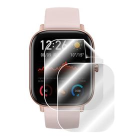 Amazfit 4 Adet GTS2 Ön Darbe Emici Ekran Koruyucu Nano Cam
