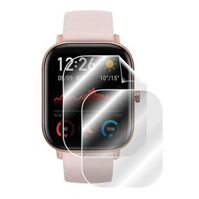 Amazfit 4 Adet GTS2 Ön Darbe Emici Ekran Koruyucu Nano Cam