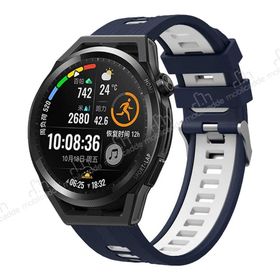 Amazfit GTS Lacivert/Beyaz Silikon Kordon