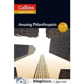 Amazing Philanthropists +CD A.People Readers 3 B1 - Jane Rollason