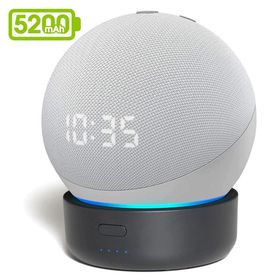 Amazon Echo Dot 4.Nesil Saat ve Alexa Akıllı Hoparlör