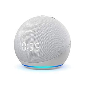 Amazon Echo Dot 4.Nesil Saat ve Alexa Akıllı Hoparlör