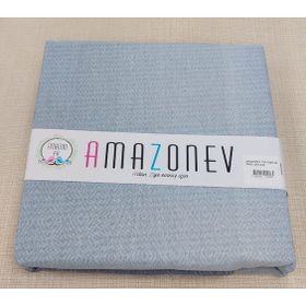 Amazon Ev Pamuk Dokuma Tek Kişilik 160x240 cm Gri Pike