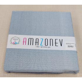 Amazon Ev Pamuk Dokuma Tek Kişilik 160x240 cm Gri Pike