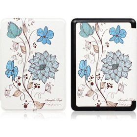 Amazon Kindle Paperwhite 4 Çiçekli E-Kitap Okuyucu Kılıfı