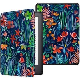 Amazon Kindle Paperwhite 4 Çiçekli E-Kitap Okuyucu Kılıfı