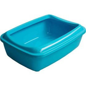 Amazon Pet M Mavi Açık Kedi Tuvaleti