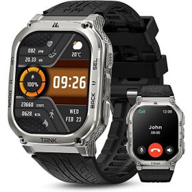 Amaztim M3 Yüzme Dalışı Metal Gümüş Akıllı Saat