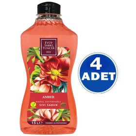 Amber 1.5 lt Doğal Zeytinyağlı Sıvı Sabun
