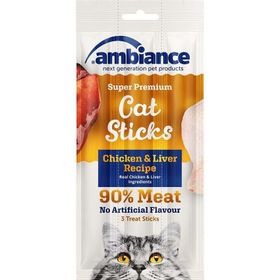 Ambiance 3x5 gr Tavuk ve Ciğerli Kedi Ödül Maması