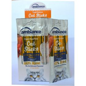 Ambiance Tavuk ve Ciğerli 12x5 gr Kedi Ödül Maması